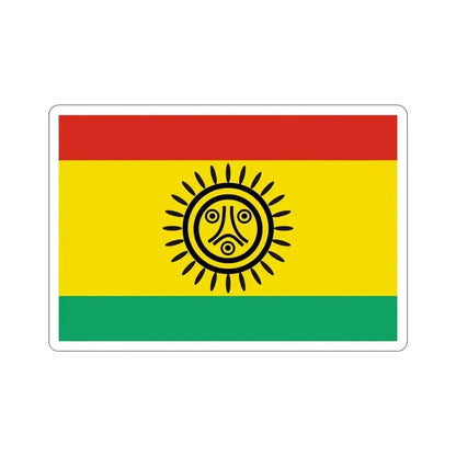 Flag of the Jatibonicu Taino Tribal Nation STICKER Vinyl Die-Cut Decal 4 Inch - The Sticker Space
