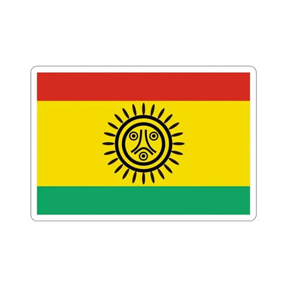 Flag of the Jatibonicu Taino Tribal Nation STICKER Vinyl Die-Cut Decal 6 Inch - The Sticker Space
