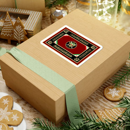 Flag of the Joint Staff of the Islamic Republic of Iran Army (Iran) STICKER Vinyl Kiss-Cut Decal - The Sticker Space