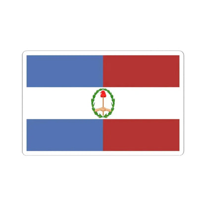 Flag of the Jordanist rebellion 1870s (Argentina) STICKER Vinyl Kiss-Cut Decal 2 Inch White - The Sticker Space