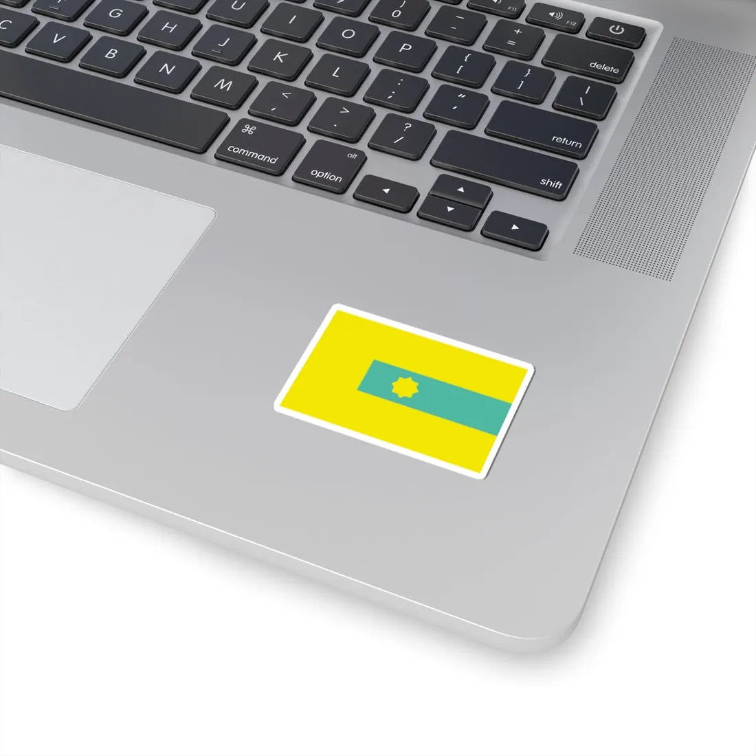 Flag of the Kampar Regency (Indonesia) STICKER Vinyl Kiss-Cut Decal - The Sticker Space