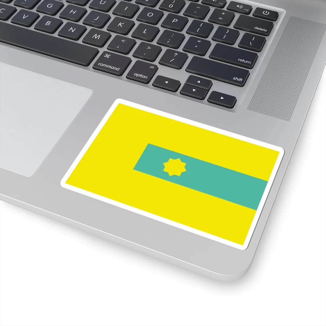 Flag of the Kampar Regency (Indonesia) STICKER Vinyl Kiss-Cut Decal - The Sticker Space