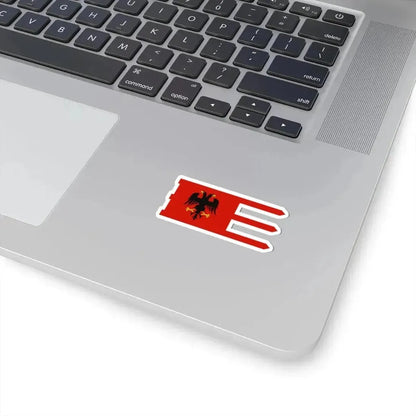 Flag of the Kastrioti principality (Albania) STICKER Vinyl Kiss-Cut Decal - The Sticker Space