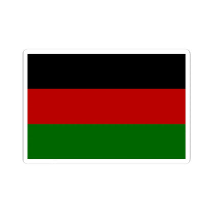Flag of the Kenya African Union (Kenya) STICKER Vinyl Kiss-Cut Decal 4 Inch White - The Sticker Space