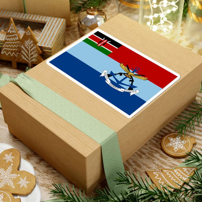 Flag of the Kenya Defence Forces (Kenya) STICKER Vinyl Kiss-Cut Decal - The Sticker Space
