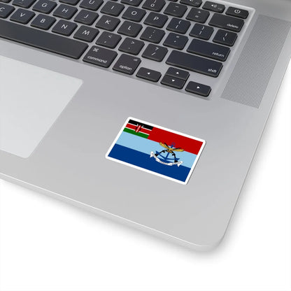 Flag of the Kenya Defence Forces (Kenya) STICKER Vinyl Kiss-Cut Decal - The Sticker Space