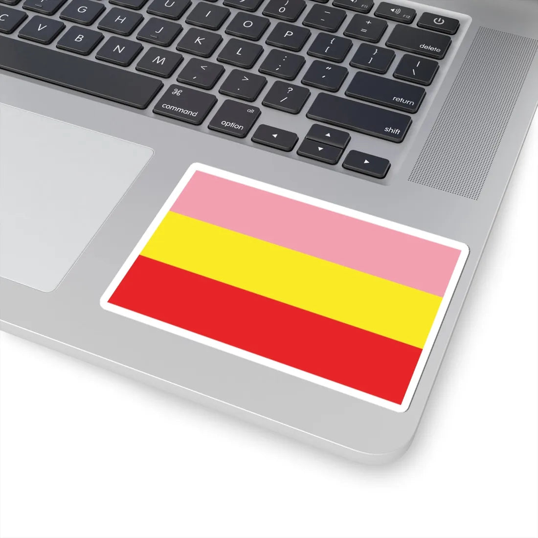 Flag of the Khairagarh Princely State No Coat of Arms (India) STICKER Vinyl Kiss-Cut Decal - The Sticker Space