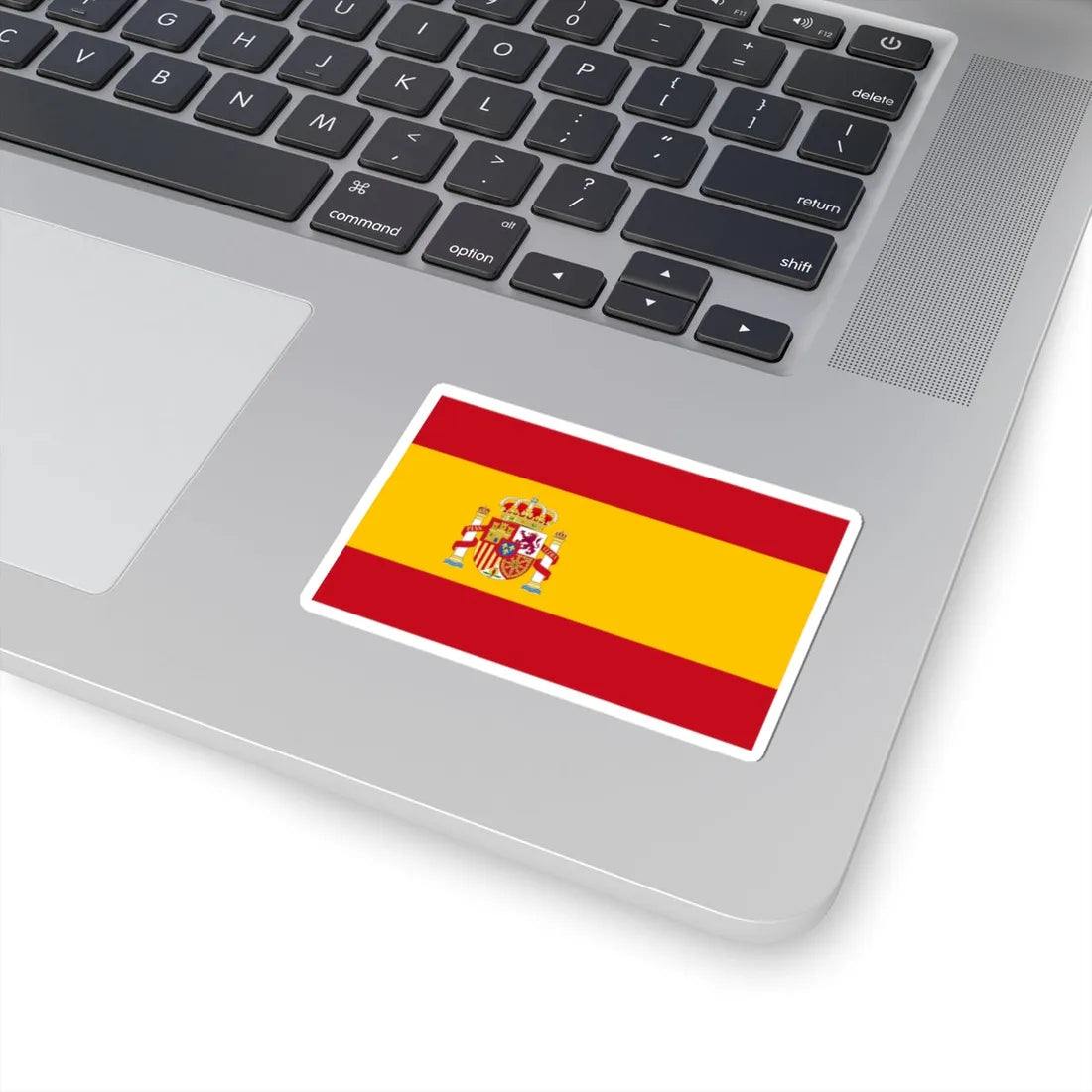 Flag of the Kingdom of Spain Correct Heraldic Coat of Arms (Spain) STICKER Vinyl Kiss-Cut Decal - The Sticker Space