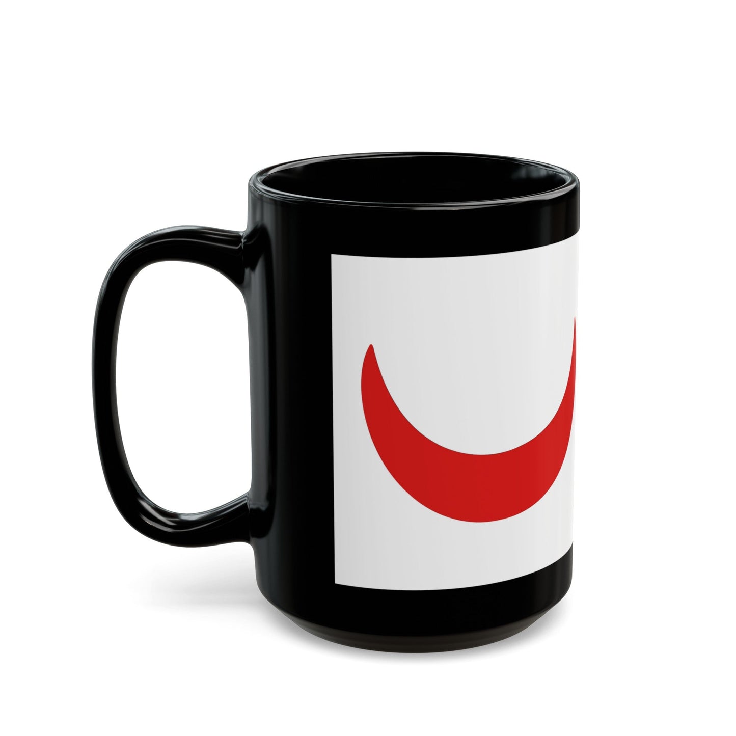 Flag of the kingdom of Tlemcen during 14th century - Black Coffee Mug-The Sticker Space