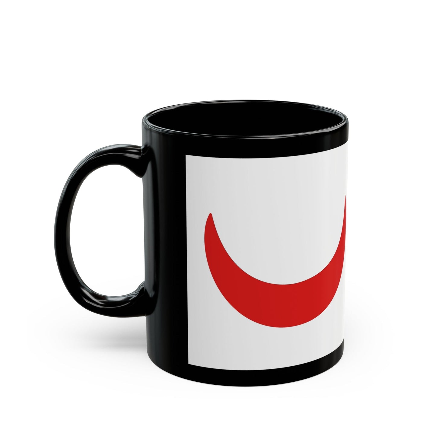 Flag of the kingdom of Tlemcen during 14th century - Black Coffee Mug-The Sticker Space