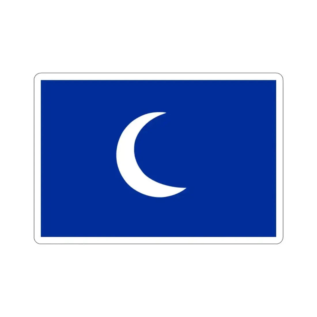Flag of The Kingdom of Tlemcen STICKER Vinyl Die-Cut Decal - The Sticker Space