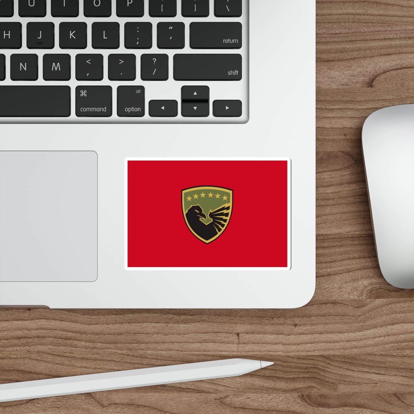 Flag of the Kosovo Security Force STICKER Vinyl Die-Cut Decal-The Sticker Space