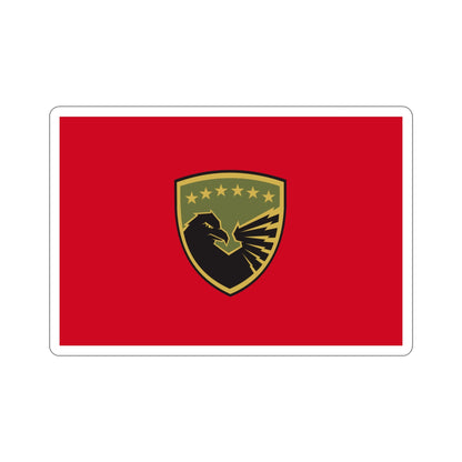 Flag of the Kosovo Security Force STICKER Vinyl Die-Cut Decal-4 Inch-The Sticker Space