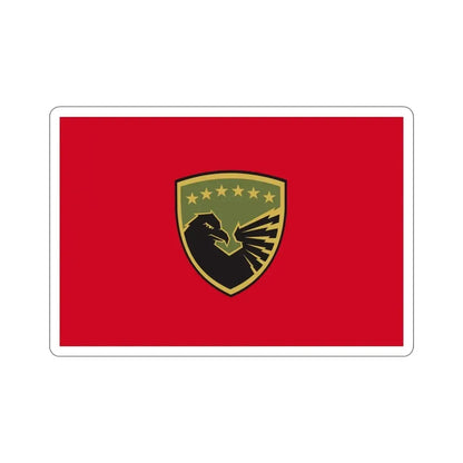 Flag of the Kosovo Security Force STICKER Vinyl Die-Cut Decal - The Sticker Space