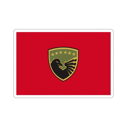 Flag of the Kosovo Security Force STICKER Vinyl Die-Cut Decal - The Sticker Space