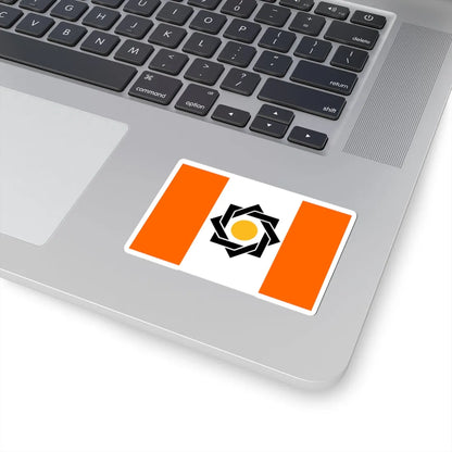 Flag of the Kurdistan Freedom Party Iran (Iran) STICKER Vinyl Kiss-Cut Decal - The Sticker Space