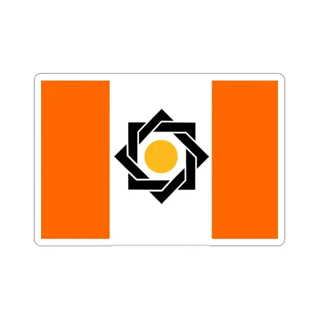 Flag of the Kurdistan Freedom Party (Iran) STICKER Vinyl Die-Cut Decal 2 Inch - The Sticker Space