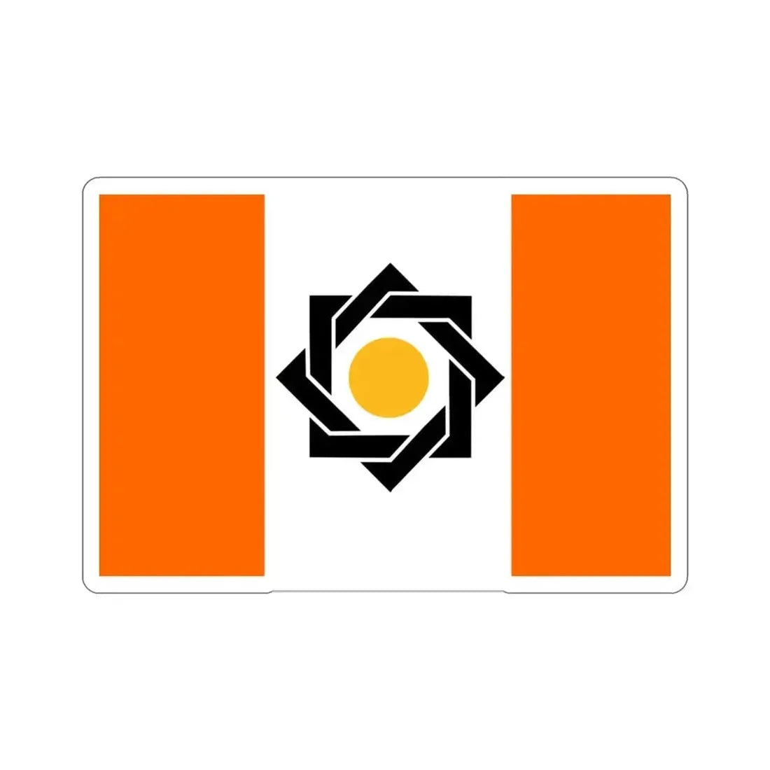 Flag of the Kurdistan Freedom Party (Iran) STICKER Vinyl Die-Cut Decal 3 Inch - The Sticker Space