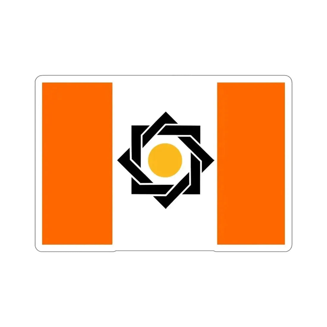 Flag of the Kurdistan Freedom Party (Iran) STICKER Vinyl Die-Cut Decal - The Sticker Space