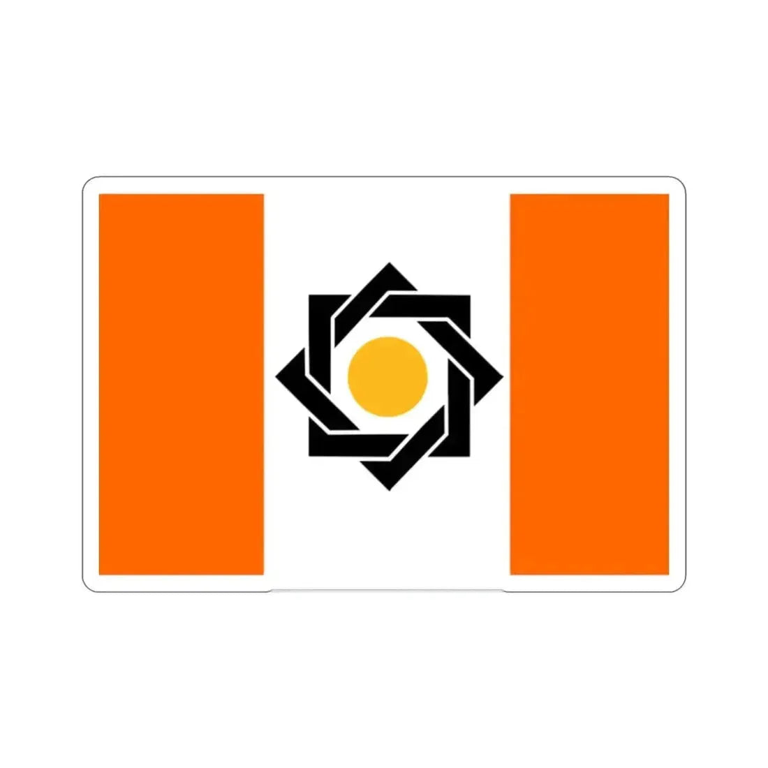 Flag of the Kurdistan Freedom Party (Iran) STICKER Vinyl Die-Cut Decal - The Sticker Space