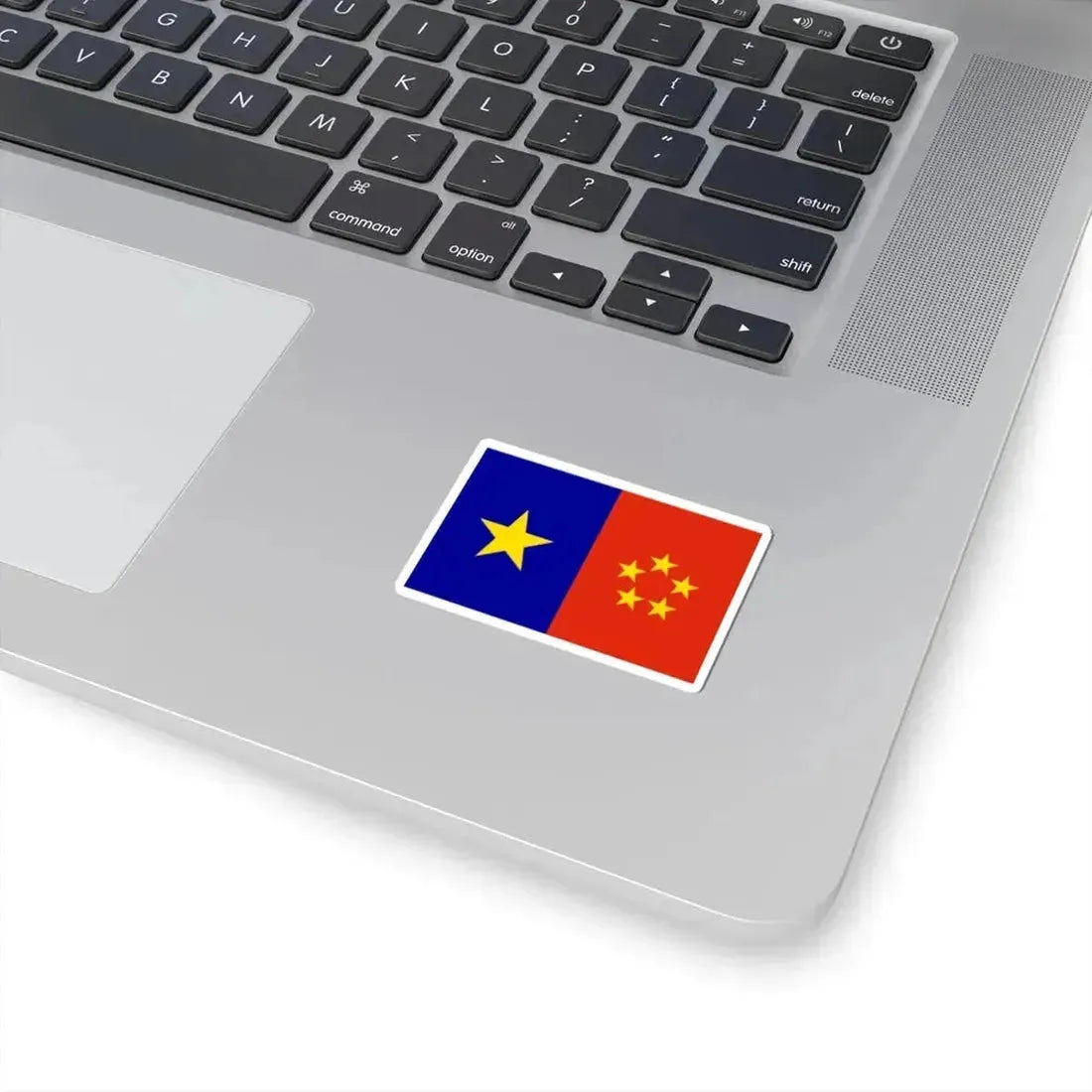 Flag of the Labour Party of Hong Kong (China) STICKER Vinyl Kiss-Cut Decal - The Sticker Space