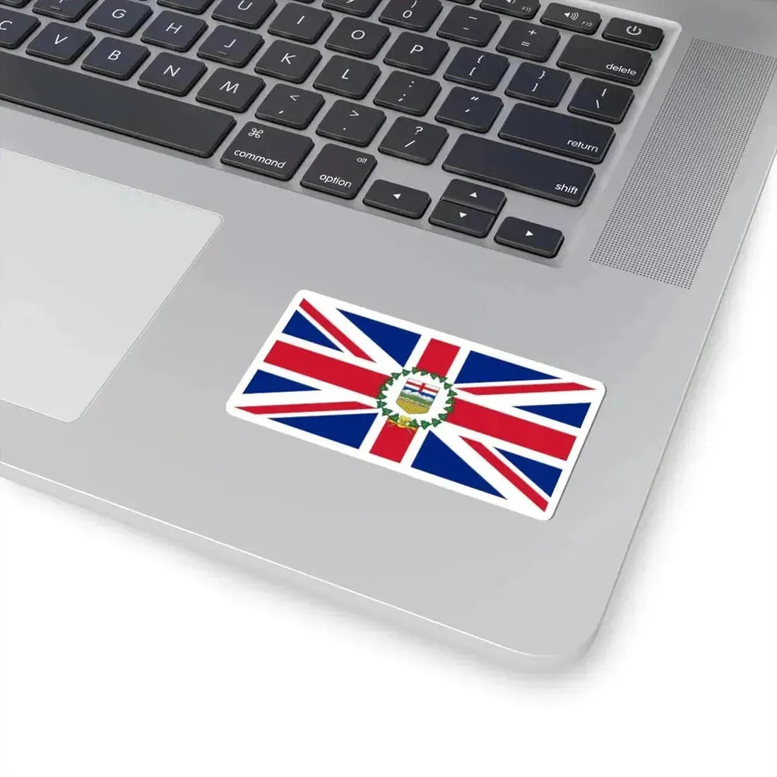 Flag of the Lieutenant-Governor of Alberta 1907-1981 (Canada) STICKER Vinyl Kiss-Cut Decal - The Sticker Space