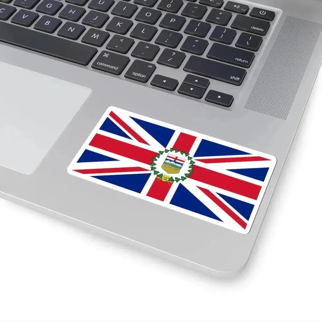 Flag of the Lieutenant-Governor of Alberta 1907-1981 (Canada) STICKER Vinyl Kiss-Cut Decal - The Sticker Space