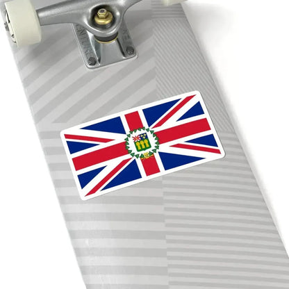 Flag of the Lieutenant-Governor of Manitoba 1870-1905 (Canada) STICKER Vinyl Kiss-Cut Decal - The Sticker Space