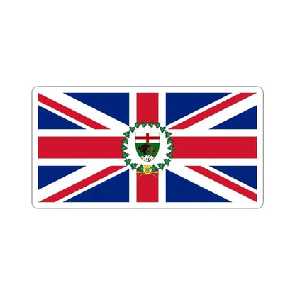 Flag of the Lieutenant-Governor of Manitoba 1905-1984 (Canada) STICKER Vinyl Kiss-Cut Decal 6 Inch White - The Sticker Space