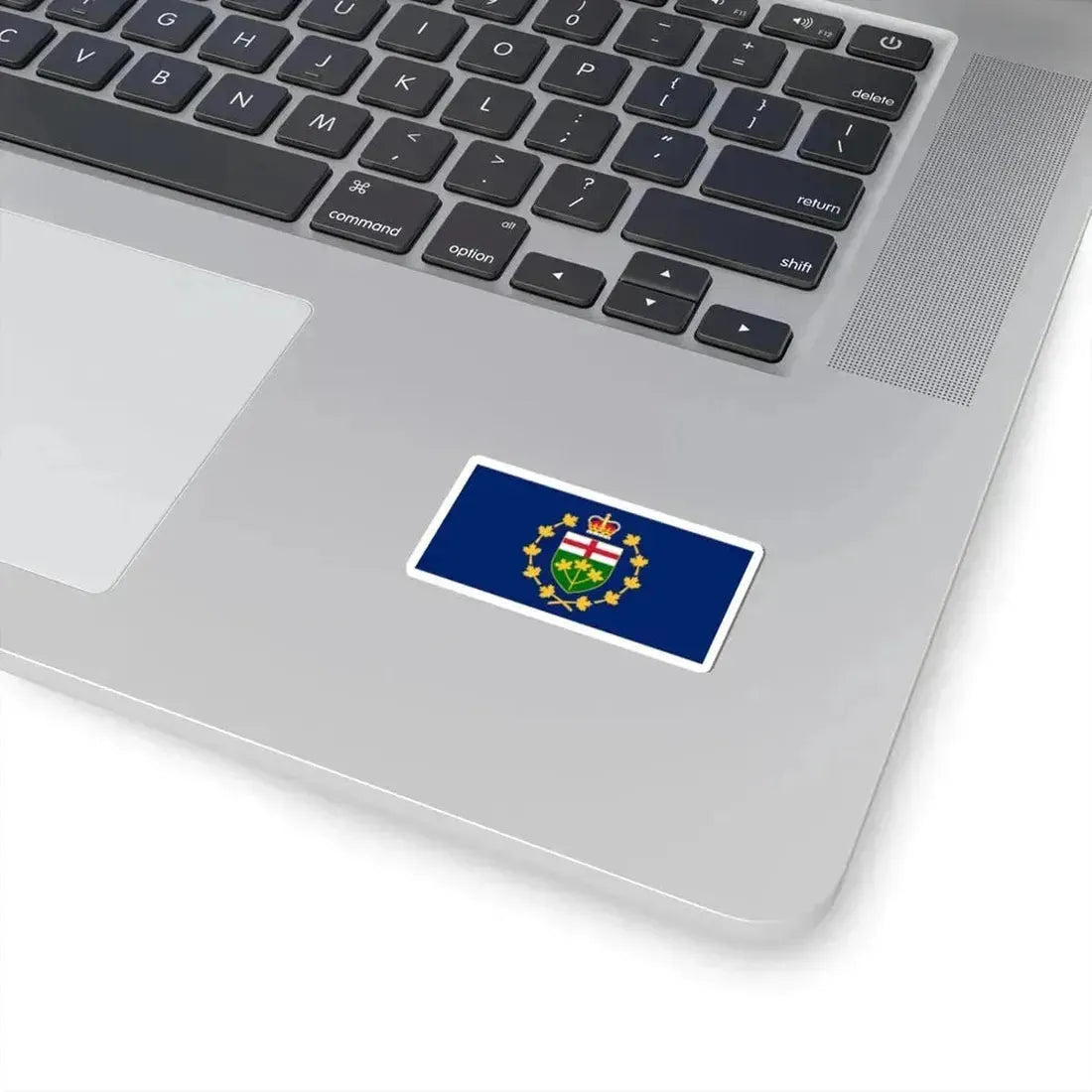 Flag of the Lieutenant-Governor of Ontario (Canada) STICKER Vinyl Kiss-Cut Decal - The Sticker Space