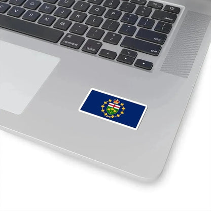 Flag of the Lieutenant-Governor of Ontario (Canada) STICKER Vinyl Kiss-Cut Decal - The Sticker Space