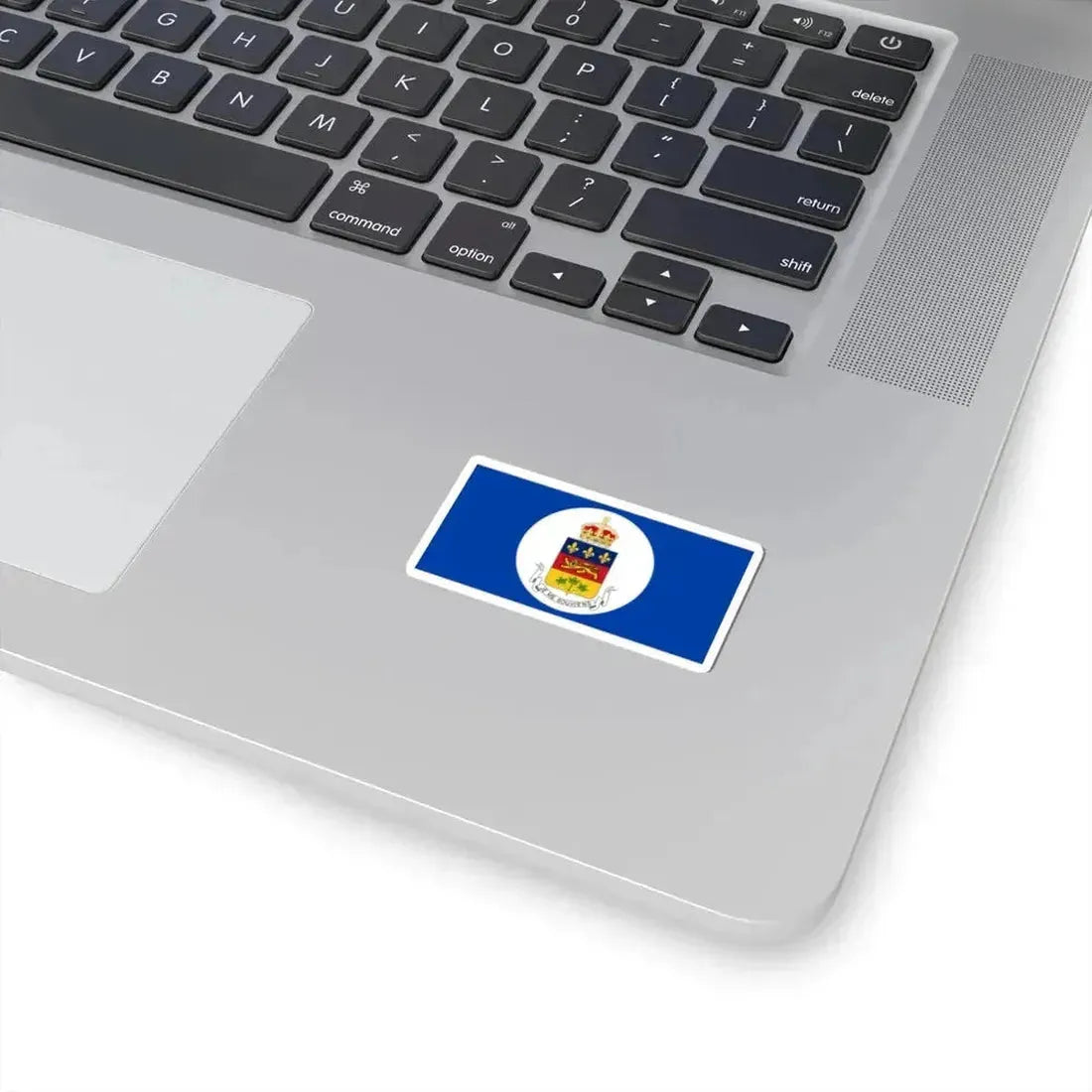 Flag of the Lieutenant-Governor of Quebec (Canada) STICKER Vinyl Kiss-Cut Decal - The Sticker Space