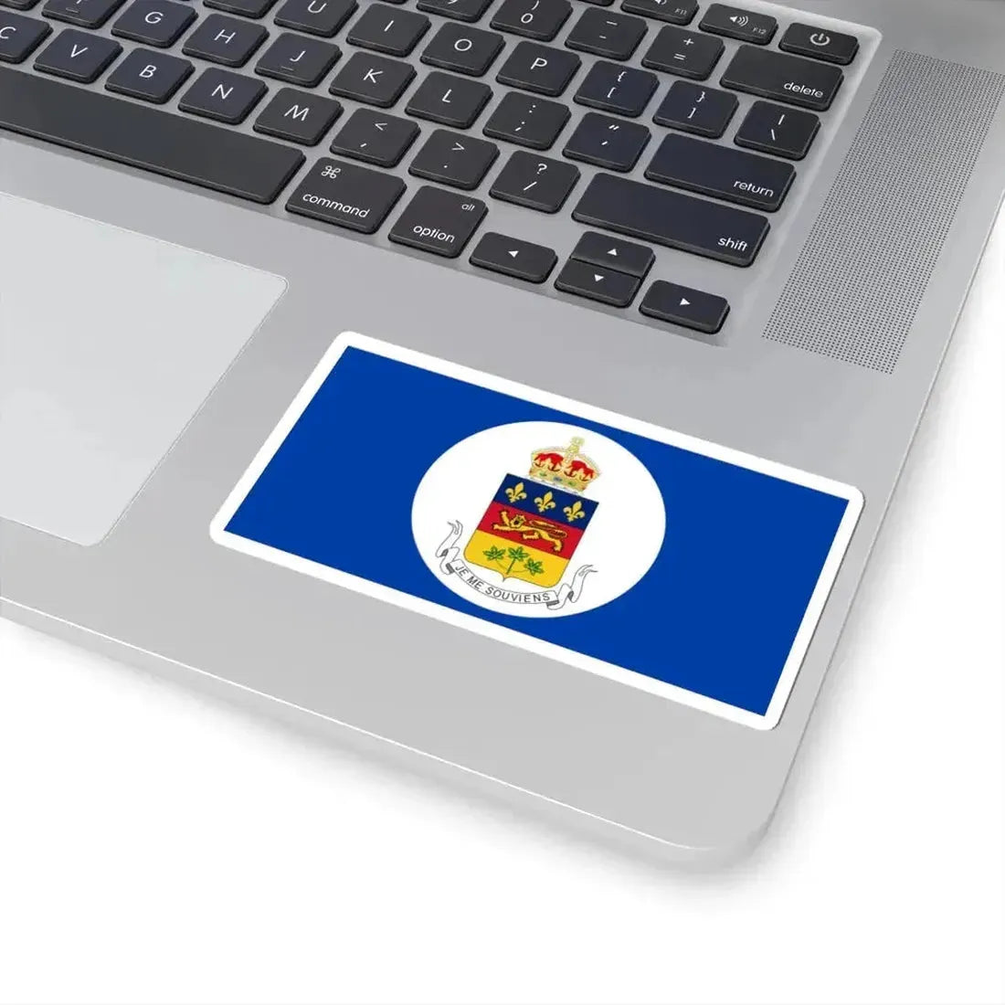 Flag of the Lieutenant-Governor of Quebec (Canada) STICKER Vinyl Kiss-Cut Decal - The Sticker Space