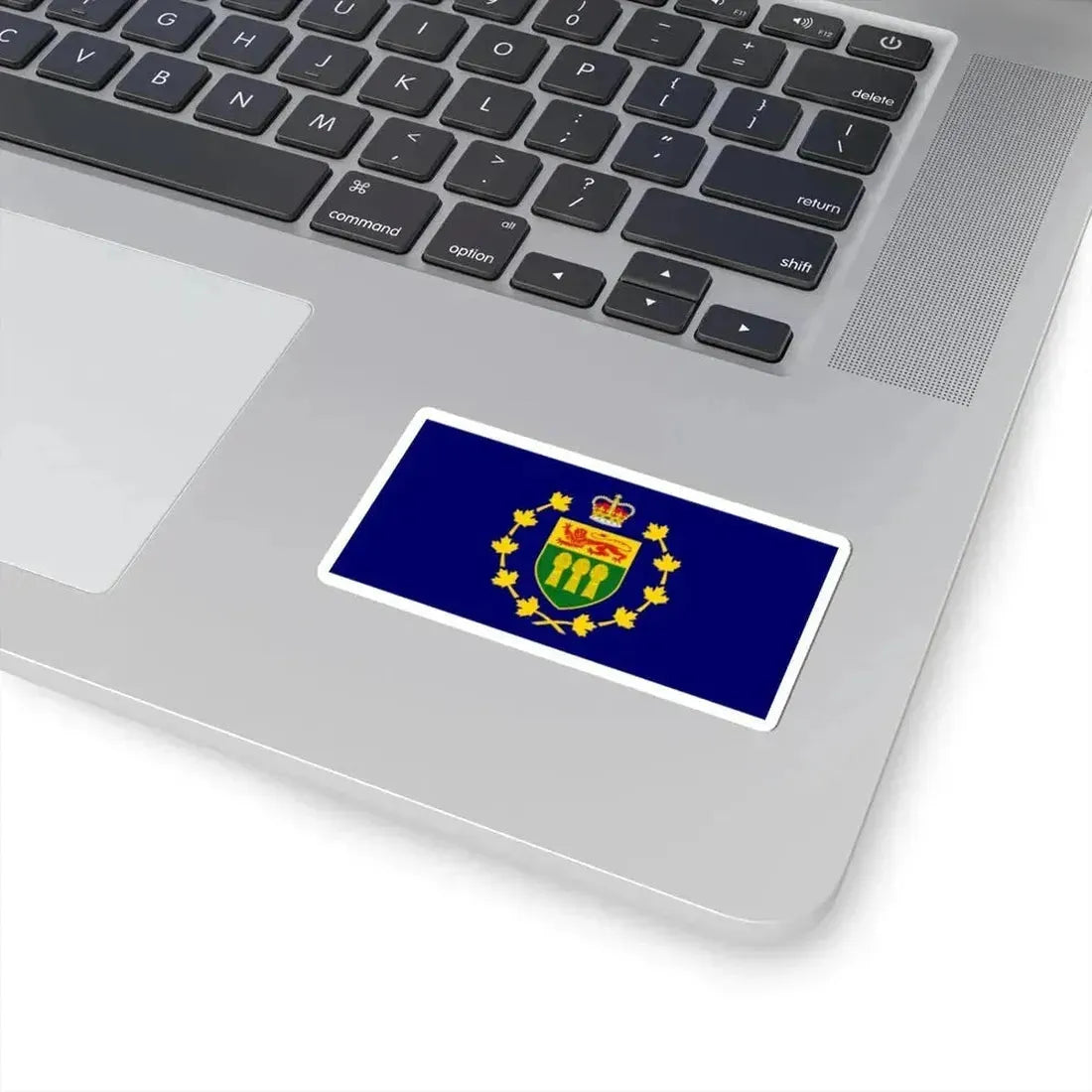 Flag of the Lieutenant-Governor of Saskatchewan (Canada) STICKER Vinyl Kiss-Cut Decal - The Sticker Space