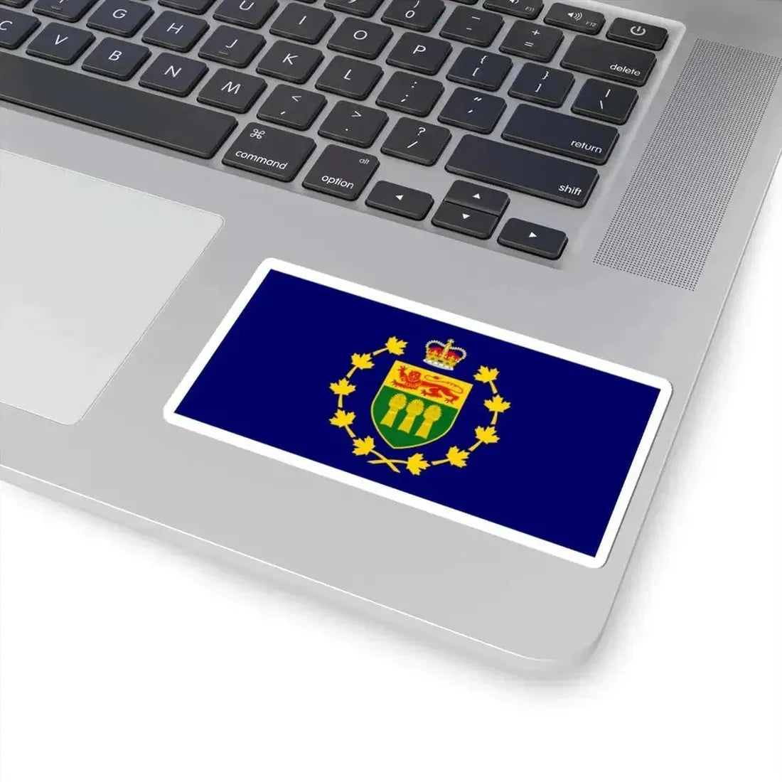 Flag of the Lieutenant-Governor of Saskatchewan (Canada) STICKER Vinyl Kiss-Cut Decal - The Sticker Space