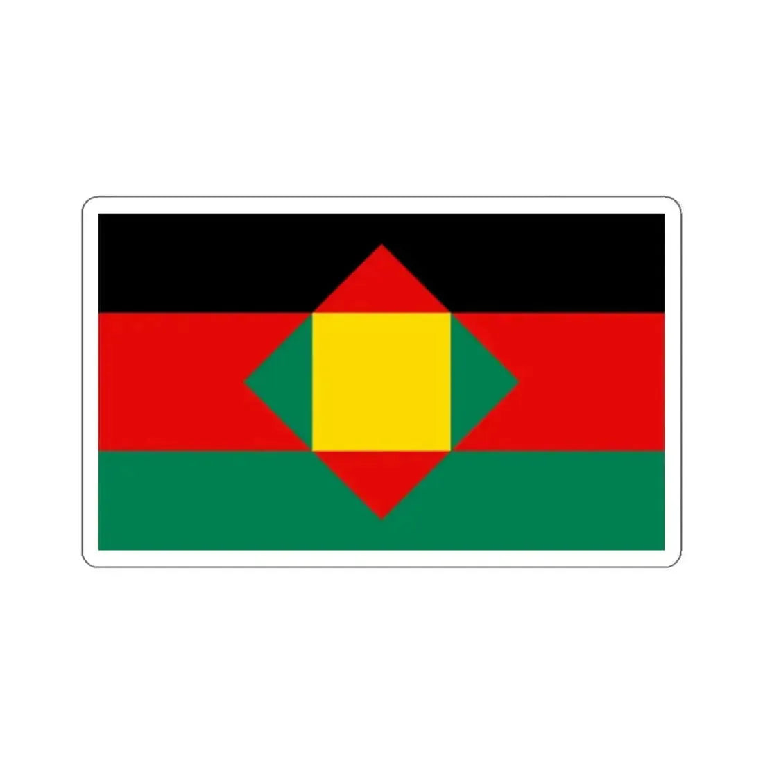 Flag of the Little Shell Chippewa of Montana & South Dakota STICKER Vinyl Die-Cut Decal 2 Inch - The Sticker Space