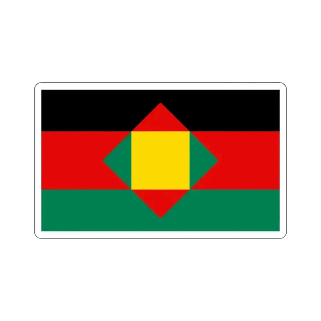Flag of the Little Shell Chippewa of Montana & South Dakota STICKER Vinyl Die-Cut Decal 4 Inch - The Sticker Space