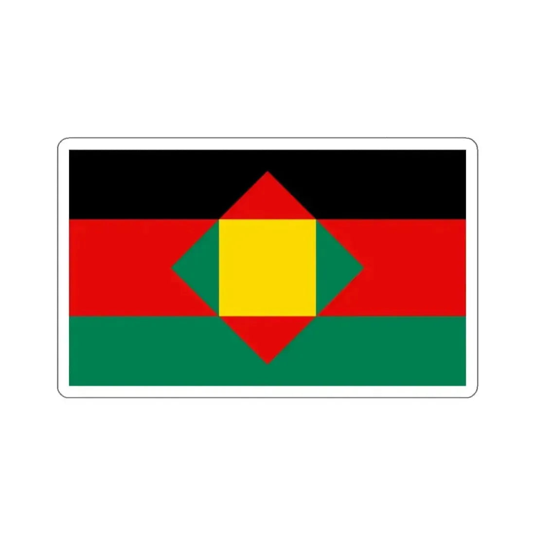 Flag of the Little Shell Chippewa of Montana & South Dakota STICKER Vinyl Die-Cut Decal - The Sticker Space