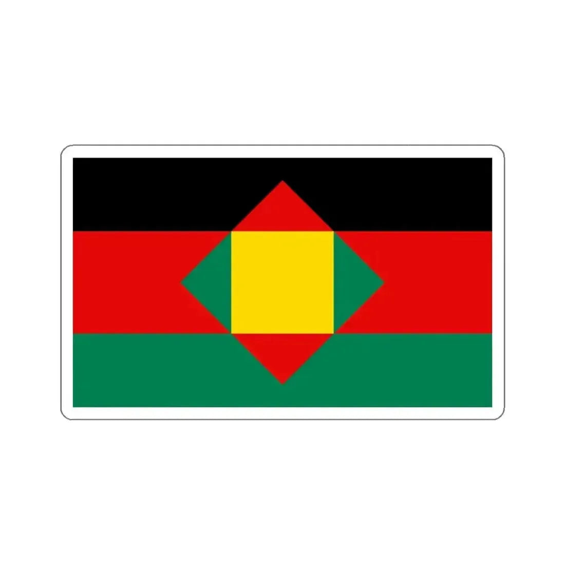 Flag of the Little Shell Chippewa of Montana & South Dakota STICKER Vinyl Die-Cut Decal - The Sticker Space