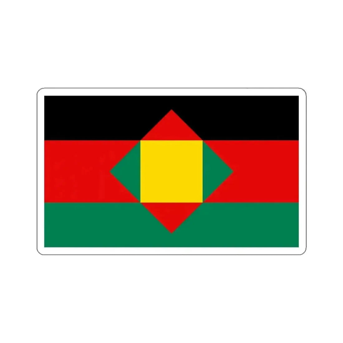 Flag of the Little Shell Chippewa of Montana & South Dakota STICKER Vinyl Die-Cut Decal - The Sticker Space
