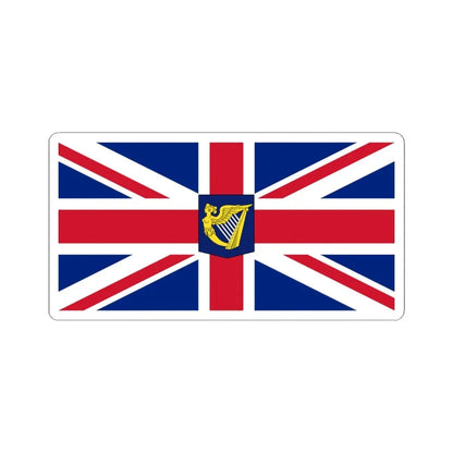 Flag of the Lord Lieutenant of Ireland (Ireland) STICKER Vinyl Kiss-Cut Decal 6 Inch White - The Sticker Space