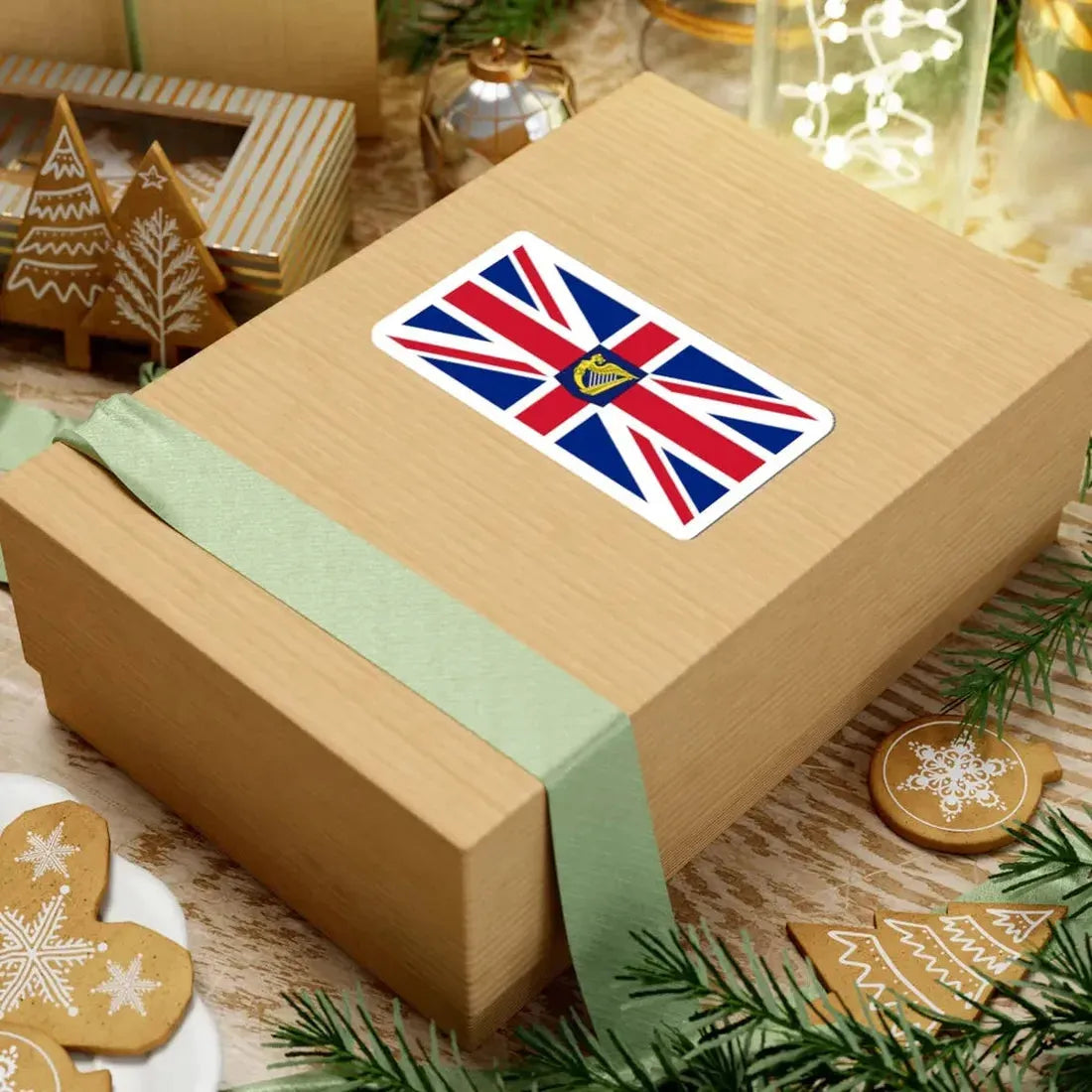 Flag of the Lord Lieutenant of Ireland (Ireland) STICKER Vinyl Kiss-Cut Decal - The Sticker Space