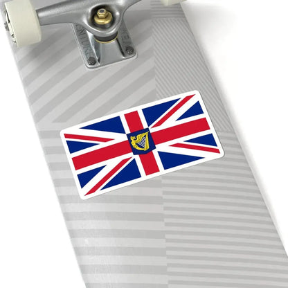Flag of the Lord Lieutenant of Ireland (Ireland) STICKER Vinyl Kiss-Cut Decal - The Sticker Space