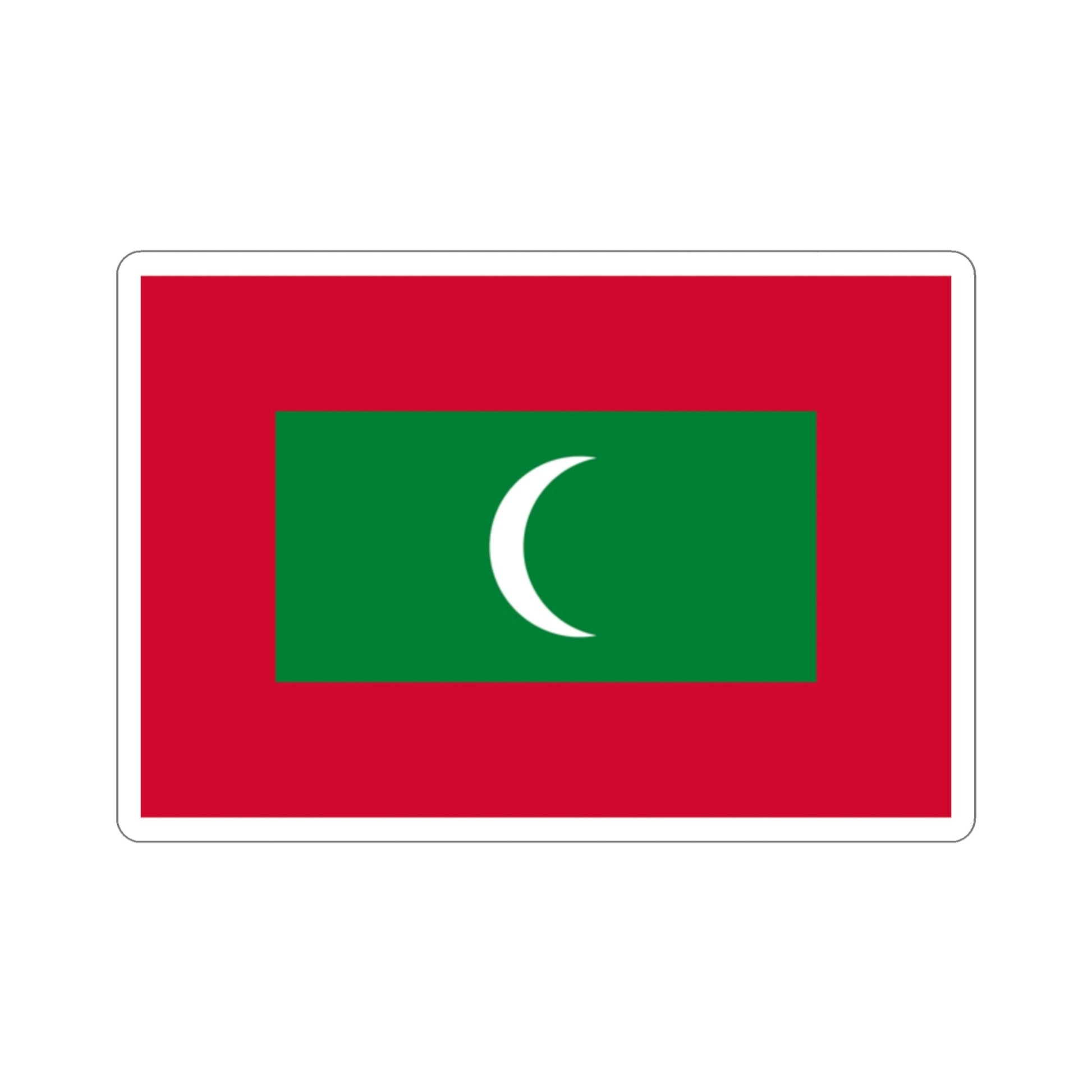 Flag of the Maldives STICKER Vinyl Die-Cut Decal-2 Inch-The Sticker Space