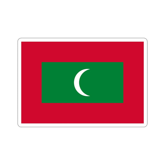 Flag of the Maldives STICKER Vinyl Die-Cut Decal-6 Inch-The Sticker Space