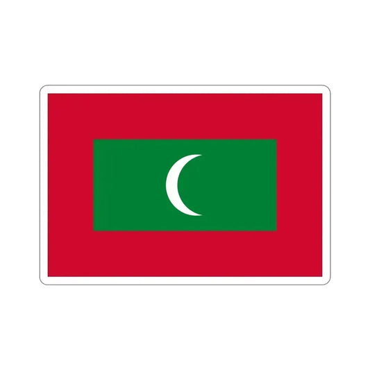 Flag of the Maldives STICKER Vinyl Die-Cut Decal 6 Inch - The Sticker Space