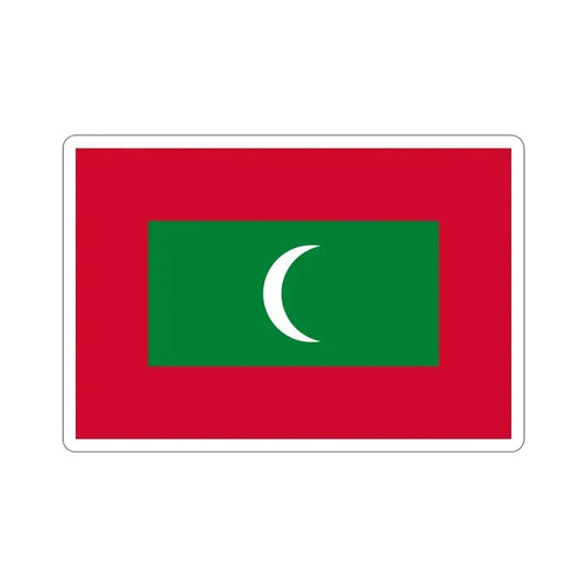 Flag of the Maldives STICKER Vinyl Die-Cut Decal 6 Inch - The Sticker Space