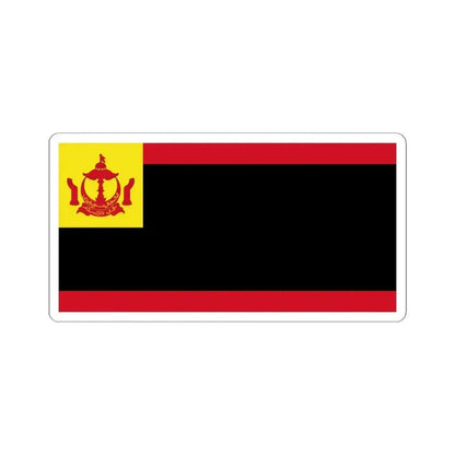 Flag of the Manteri Darat (Brunei) STICKER Vinyl Kiss-Cut Decal 4 Inch White - The Sticker Space