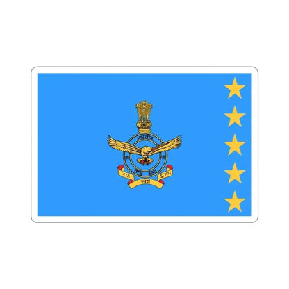 Flag of the Marshal of the Air Force (India) STICKER Vinyl Die-Cut Decal 5 Inch - The Sticker Space