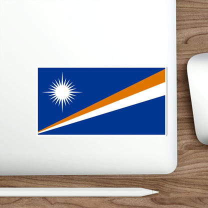 Flag of the Marshall Islands STICKER Vinyl Die-Cut Decal-The Sticker Space